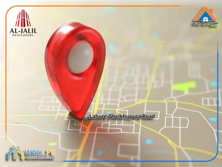 Al Jalil Garden Sheikhupura Location