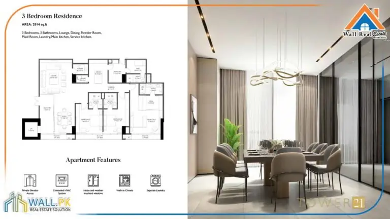 3 Bedroom Apartments