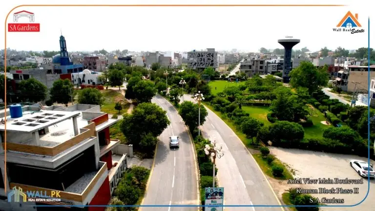 SA Gardens Lahore Development Status