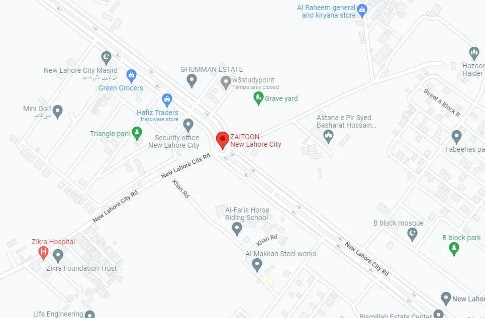 Zaitoon New Lahore City