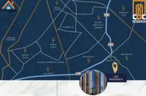 CDC Residencia Location Map