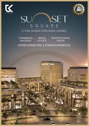 Sunset Square Pine Avenue Lahore